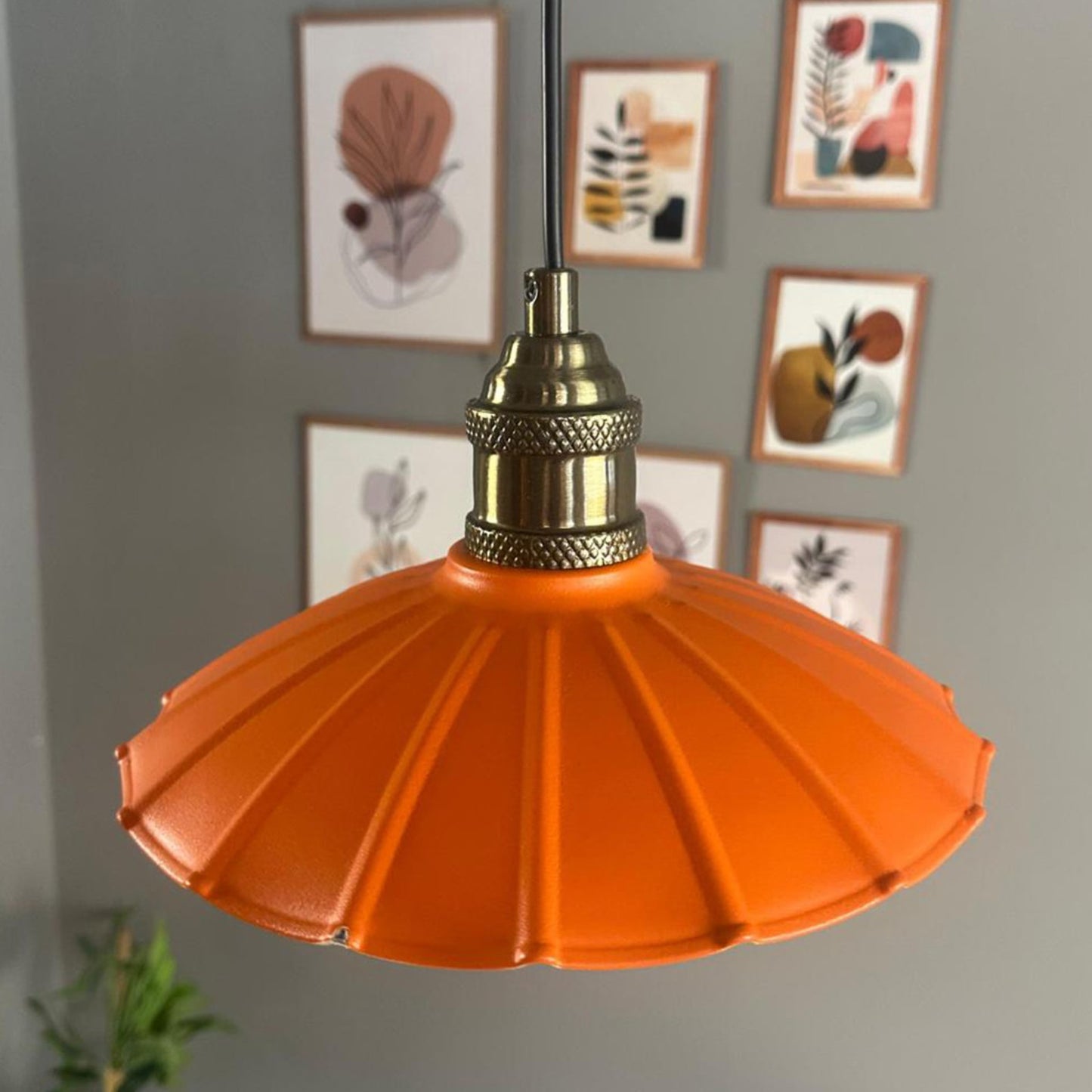 bamyum Risso Pendelleuchte Ø34 cm, Hängelampe Vintage