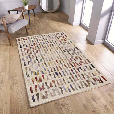 Tapis imprimé Zola en chenille imprimé à la machine