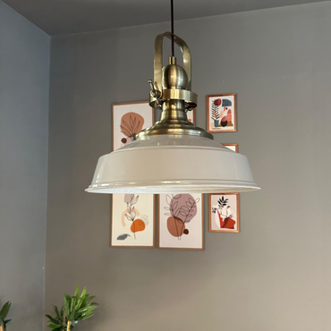 Pendelleuchte Carmelo Ø35 cm, Metall Hängelampe