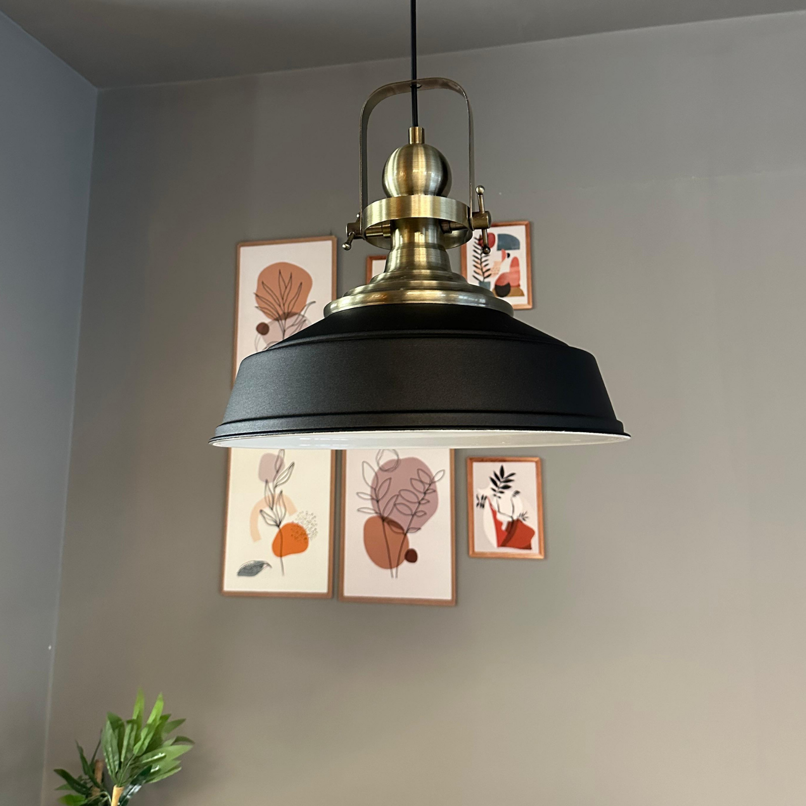 Pendelleuchte Carmelo Ø35 cm, Metall Hängelampe