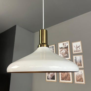Pendelleuchte Champion Q Holz Metall Ø35cm, Modern Hängelampe