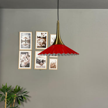 Pendelleuchte Avilla Kegel Metall, Modern Hängelampe