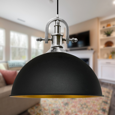 Bamyum Lipeo-Marine 40 cm Metall E27 Pendellampe