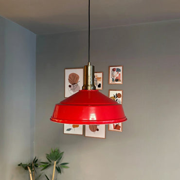 Pendelleuchte Carmelo Fackel Ø35 cm, Metall Hängelampe