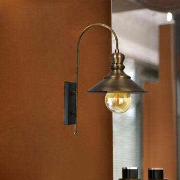 Wandleuchte Nantes Antikeskupfer Wandleuchte Innen Metall, Vintage Wandlampe