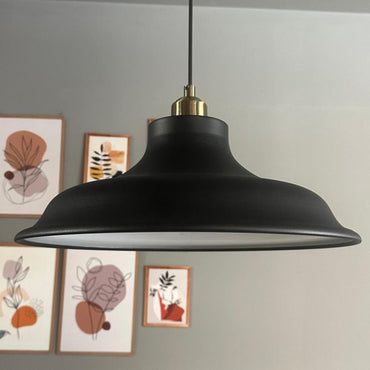 Pendelleuchte Bergo Ø40 cm, Metall Hängelampe