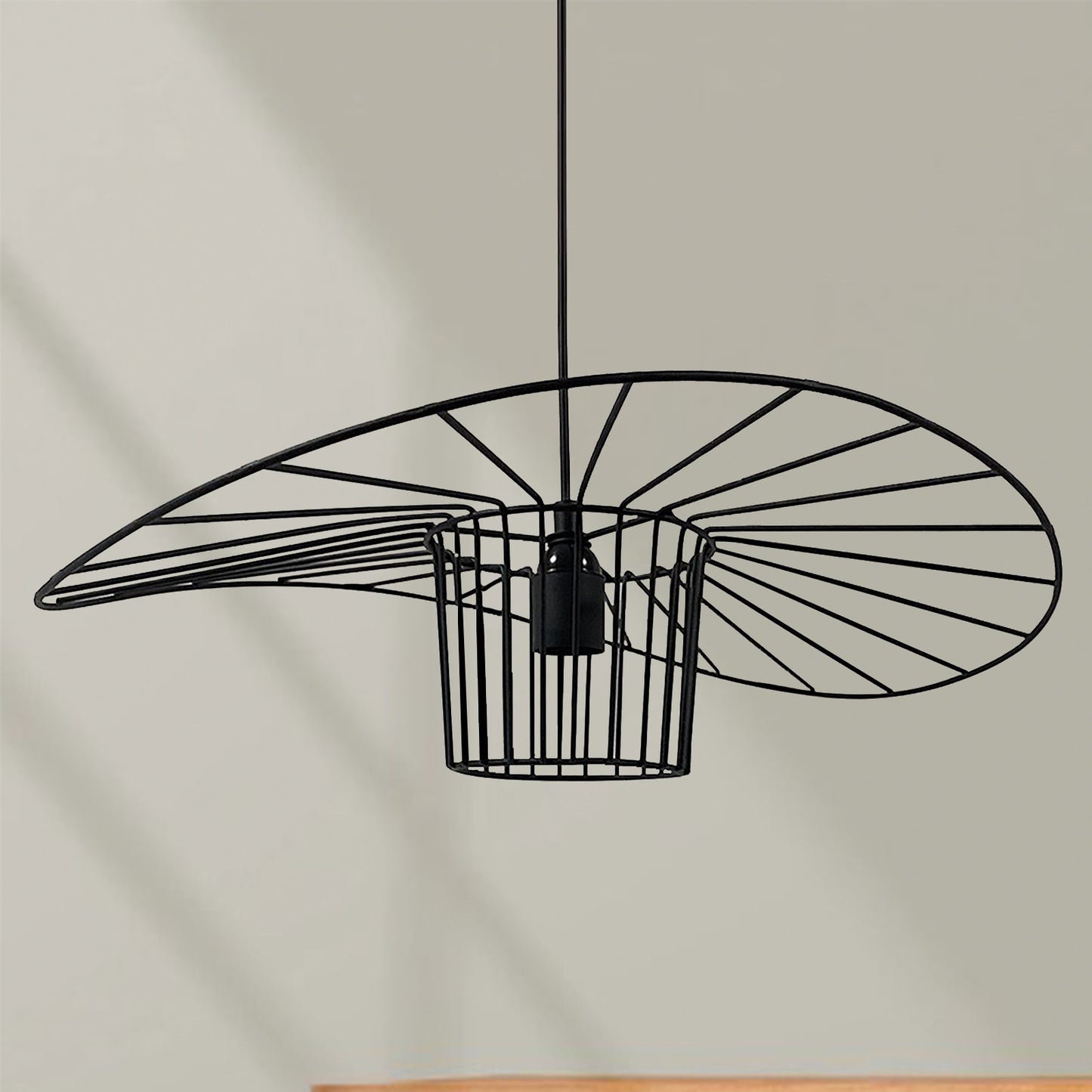 Pendelleuchte Bamyum Pendelleuchte I Orvelte I Metall Schwarz Lampe