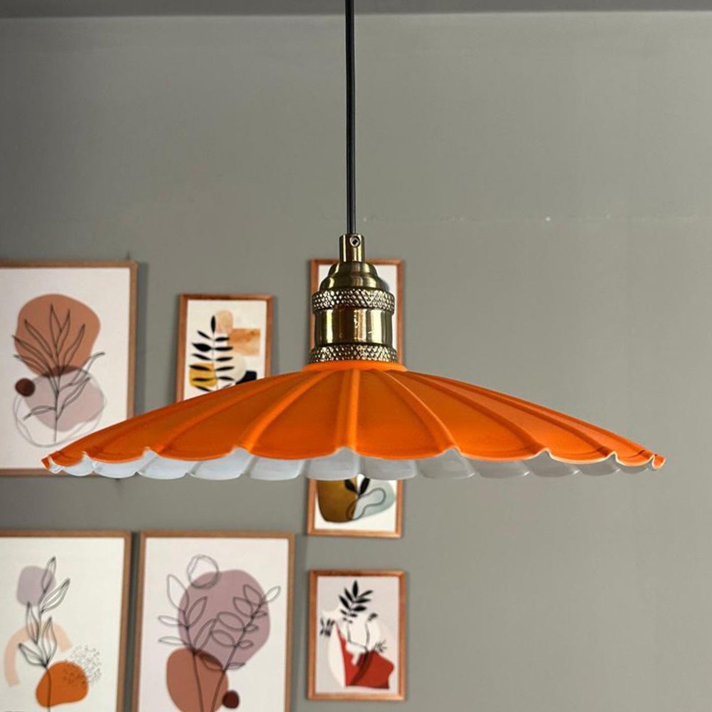 bamyum Risso Pendelleuchte Ø34 cm, Hängelampe Vintage