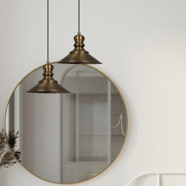 Pendelleuchte Nantes 24 cm, Kupfer Vintage-Industrie Pendelleuchte