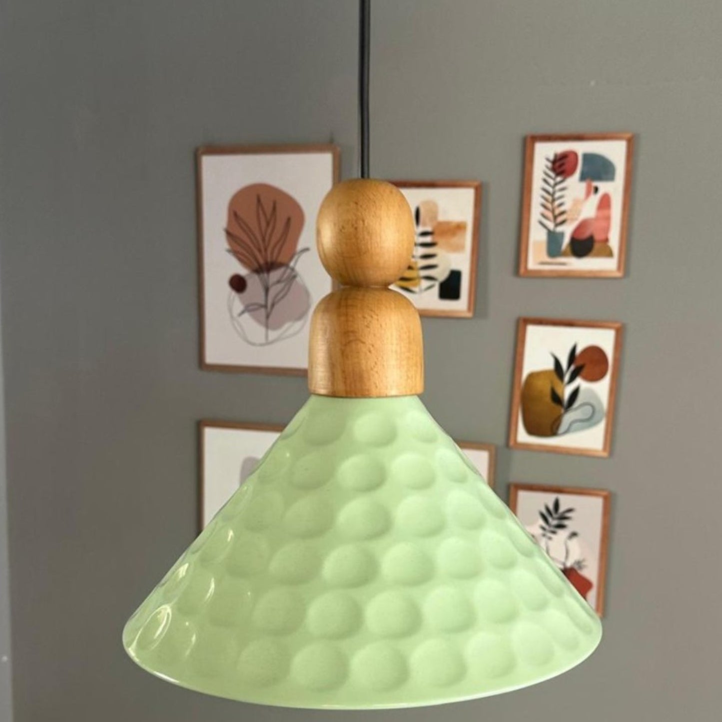 Pendelleuchte Rumy Perle Metall, Modern Hängelampe