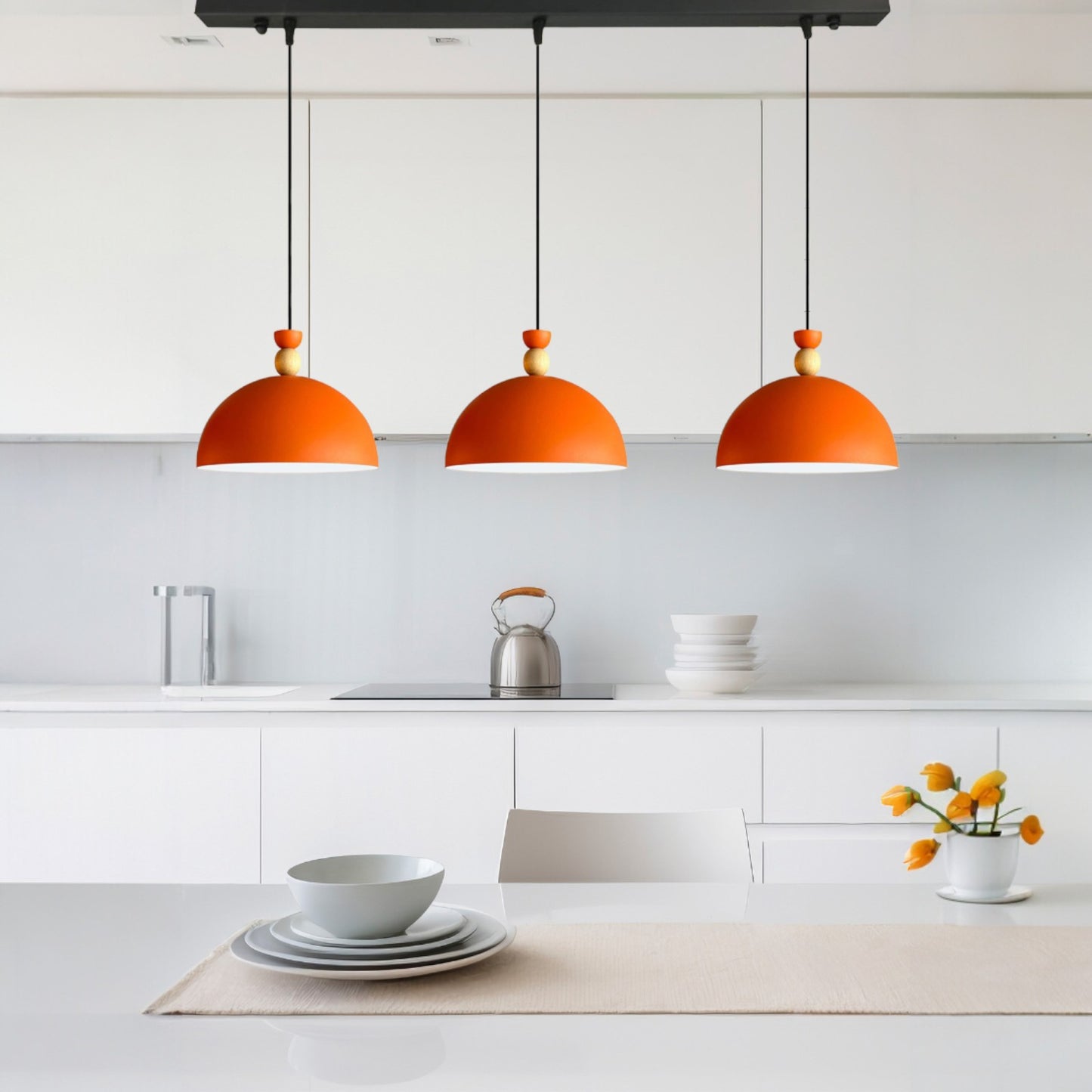 Pendelleuchte Yimpi Trio Metall Ø30cm, Modern Hängelampe