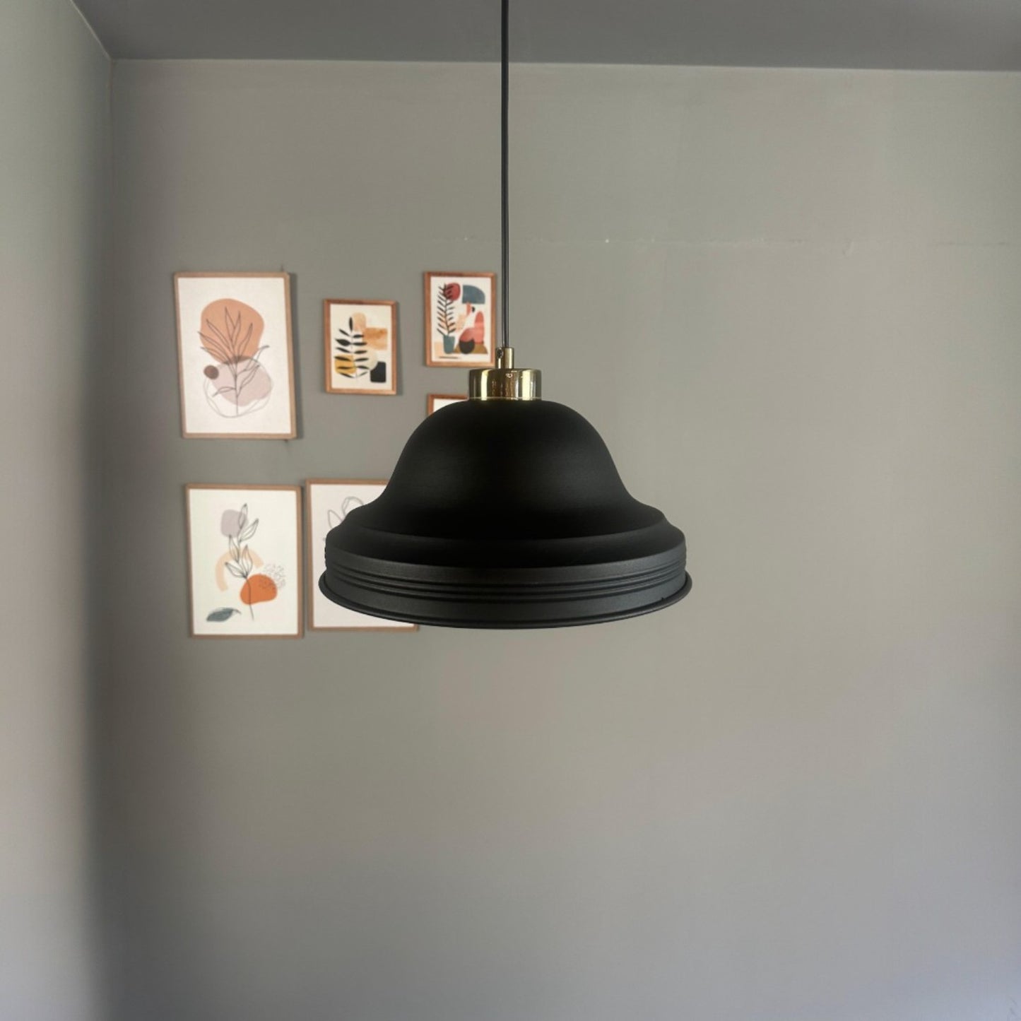 Pendelleuchte Asletl Hängelampe Industrial aus Metall Ø40 cm, Pendelleuchte Esstisch