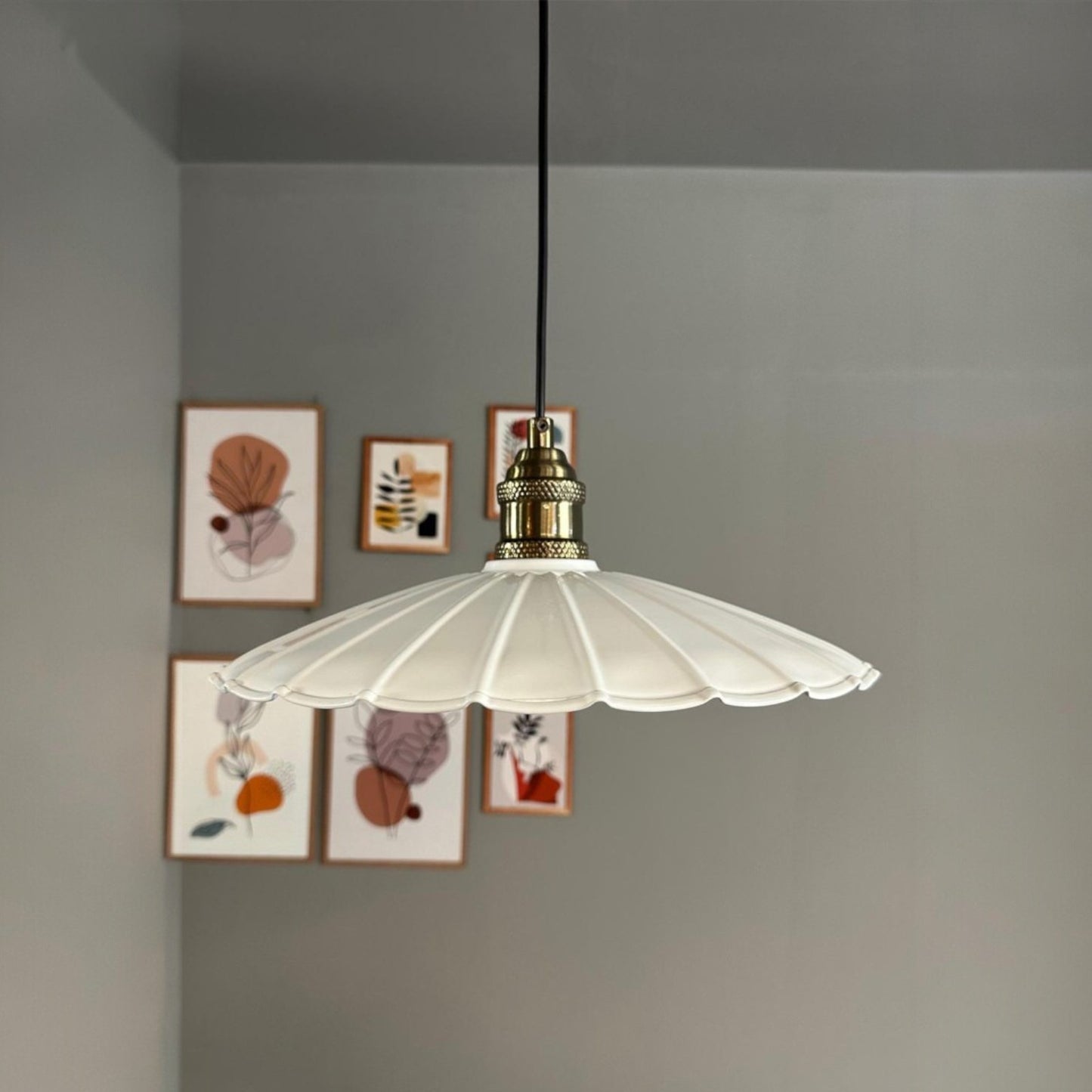 bamyum Risso Pendelleuchte Ø34 cm, Hängelampe Vintage