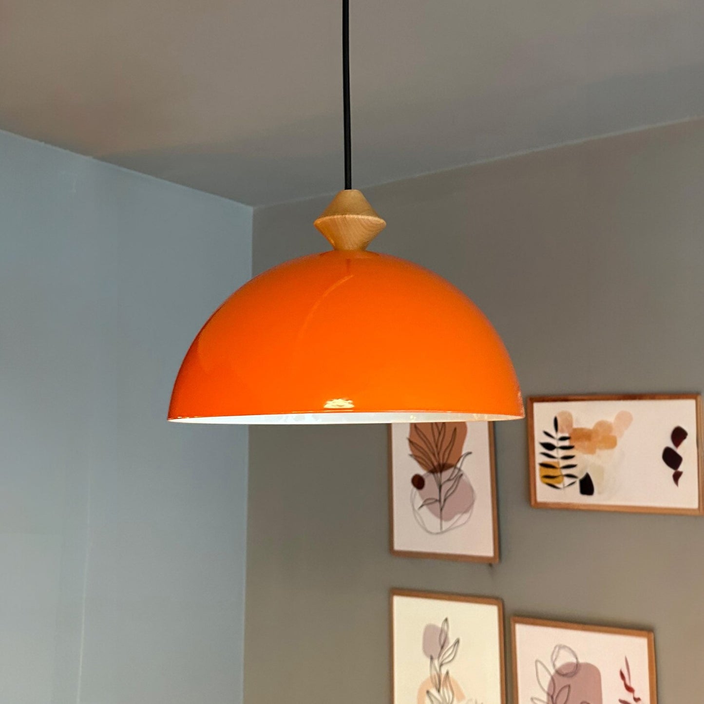 Pendelleuchte Yimpi Metall Ø30cm, Modern Hängelampe