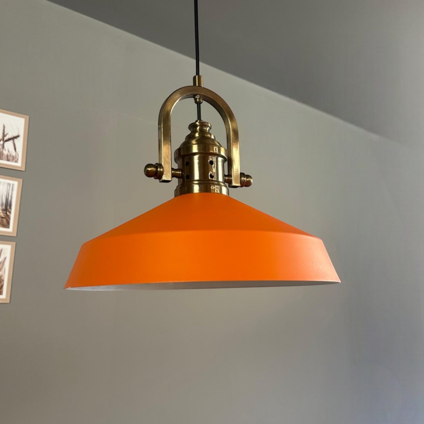 Pendelleuchte Lema Ø37,5 cm, Metall Hängelampe