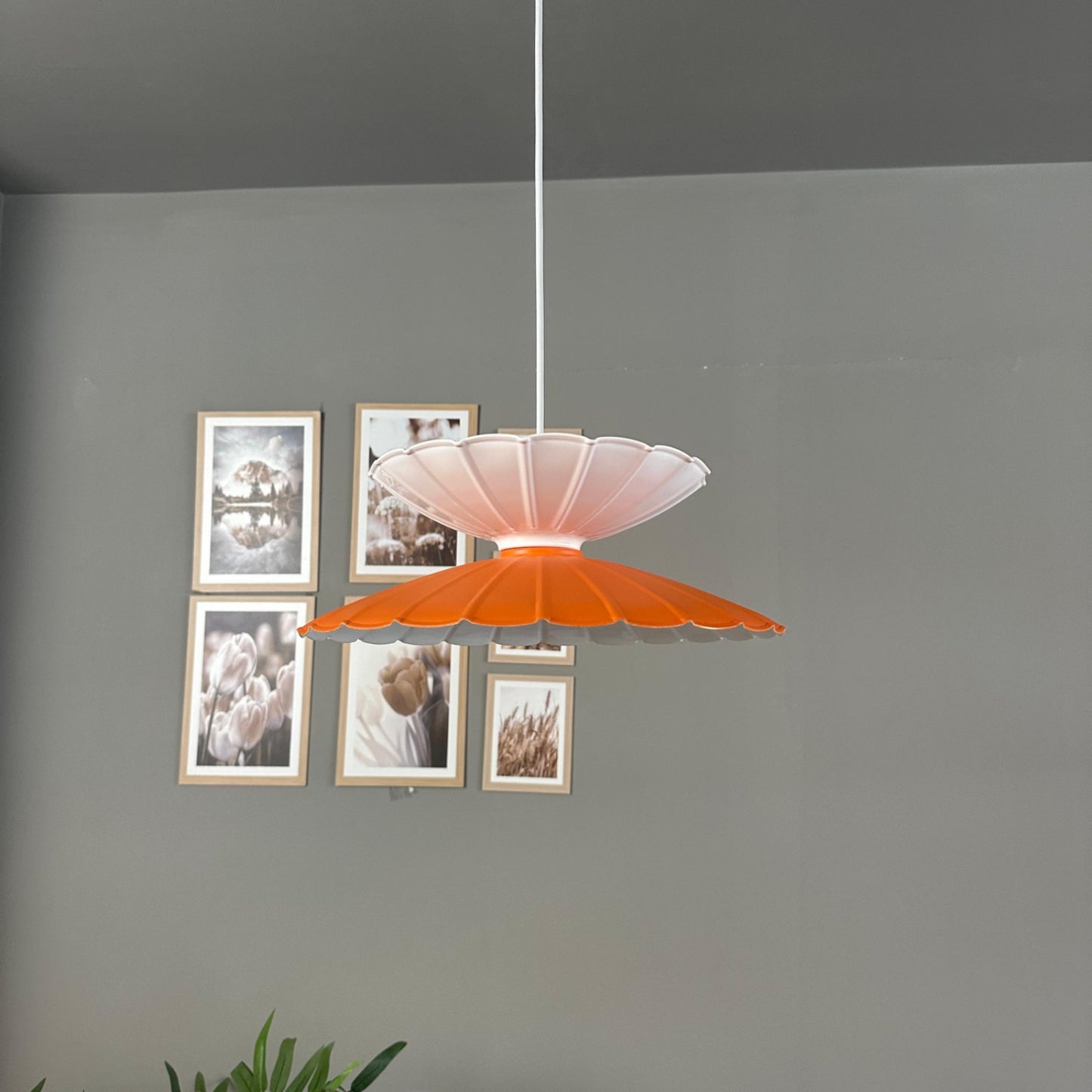 Pendelleuchte Rubby Metall Ø34cm, Modern Hängelampe