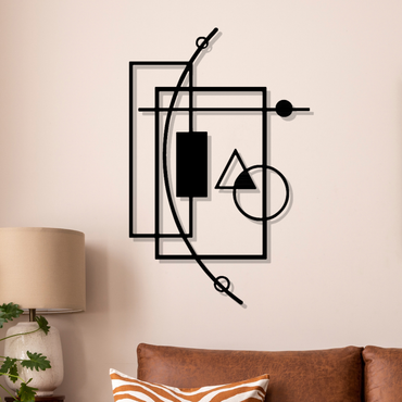 Metall Wanddeko Silhoutte