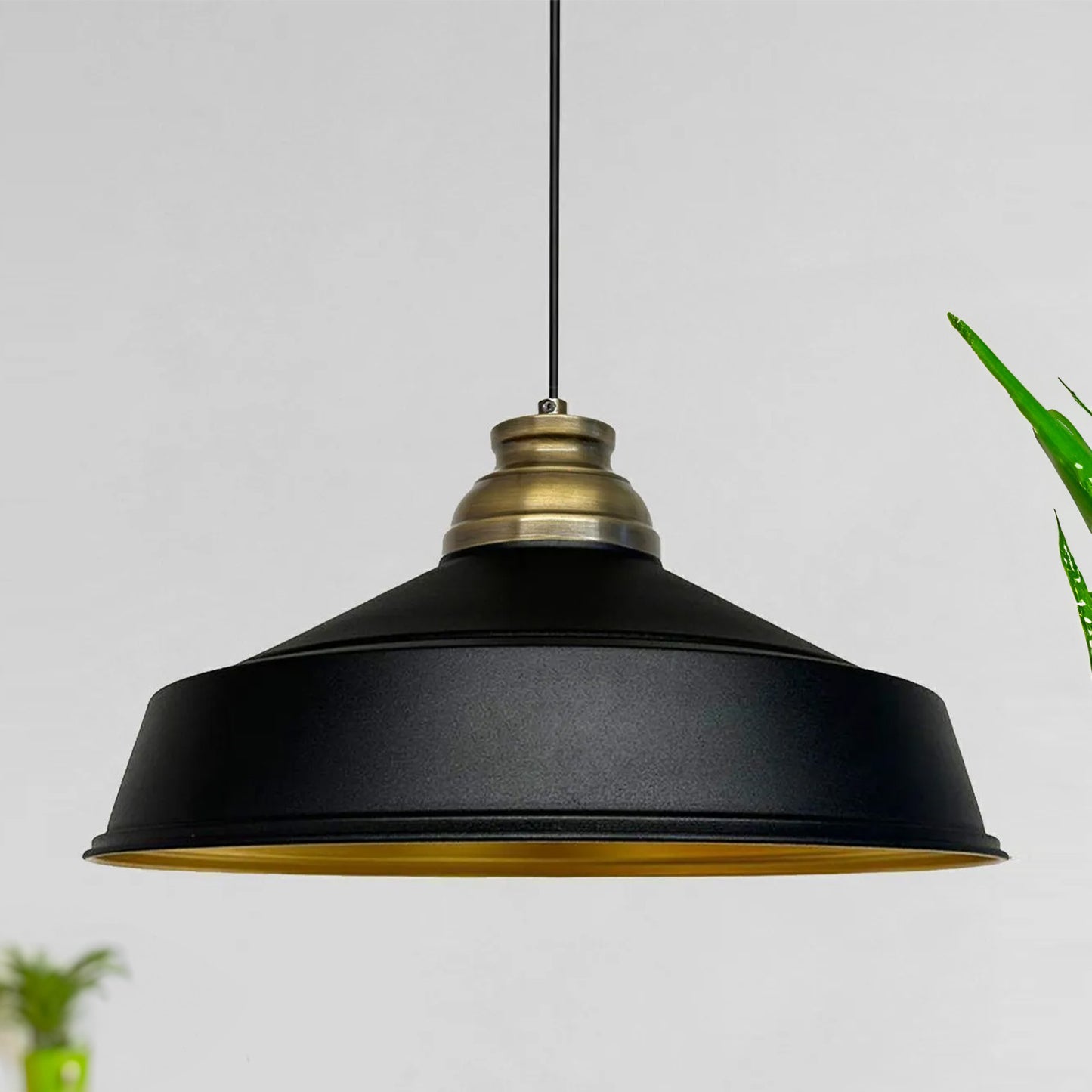 Pendelleuchte Hängelampe Asletl-HG Ø41cm, Pendelleuchte Vintage, E27 Lampe