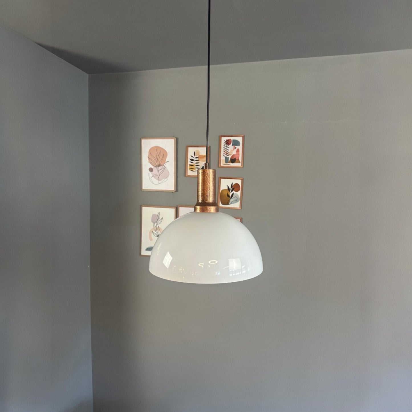 Pendelleuchte Yimpi Metall Ø30cm, Modern Hängelampe