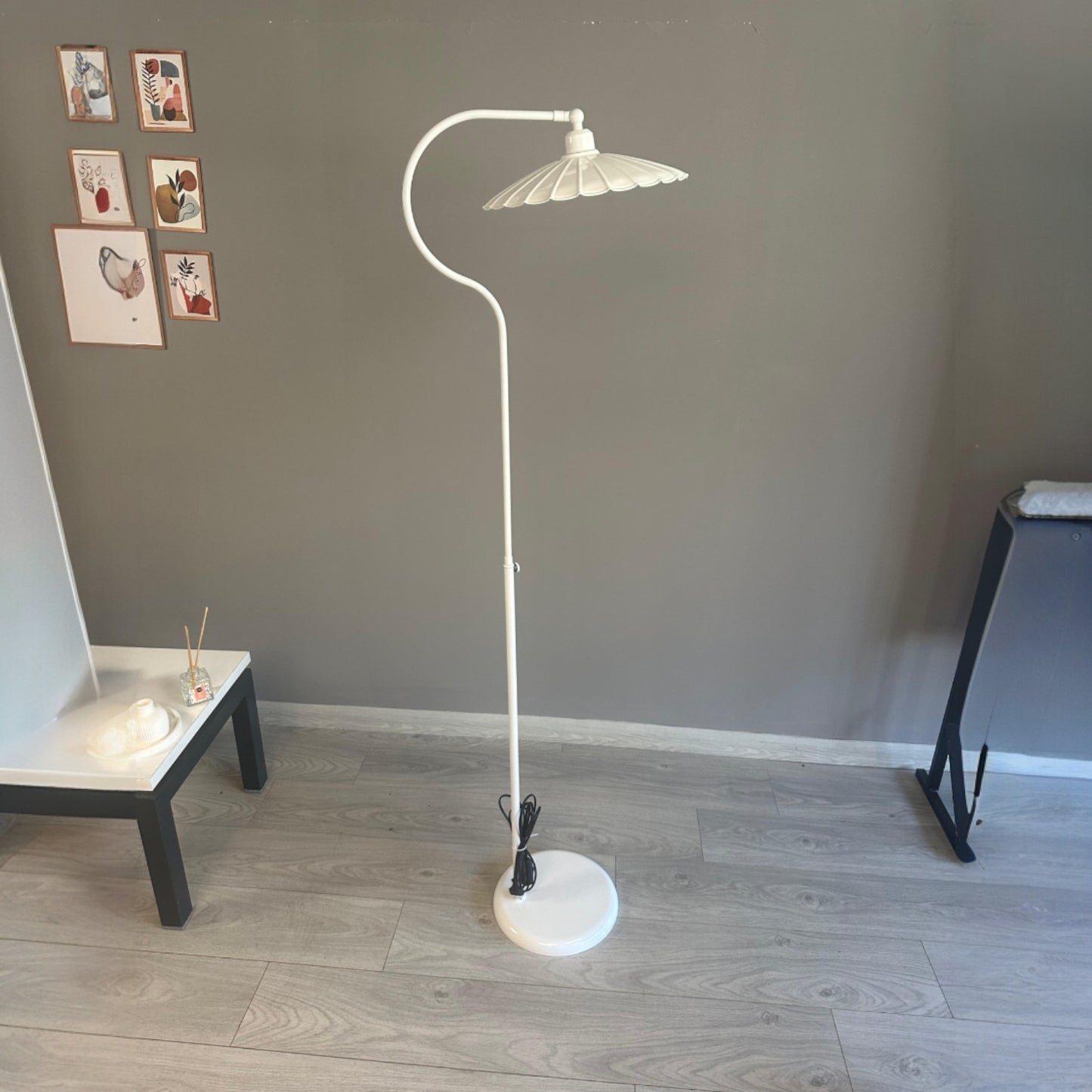 Stehlampe Lirax Bewegender Ufo Kopf Moderne Dekorative Metall Stehlampe
