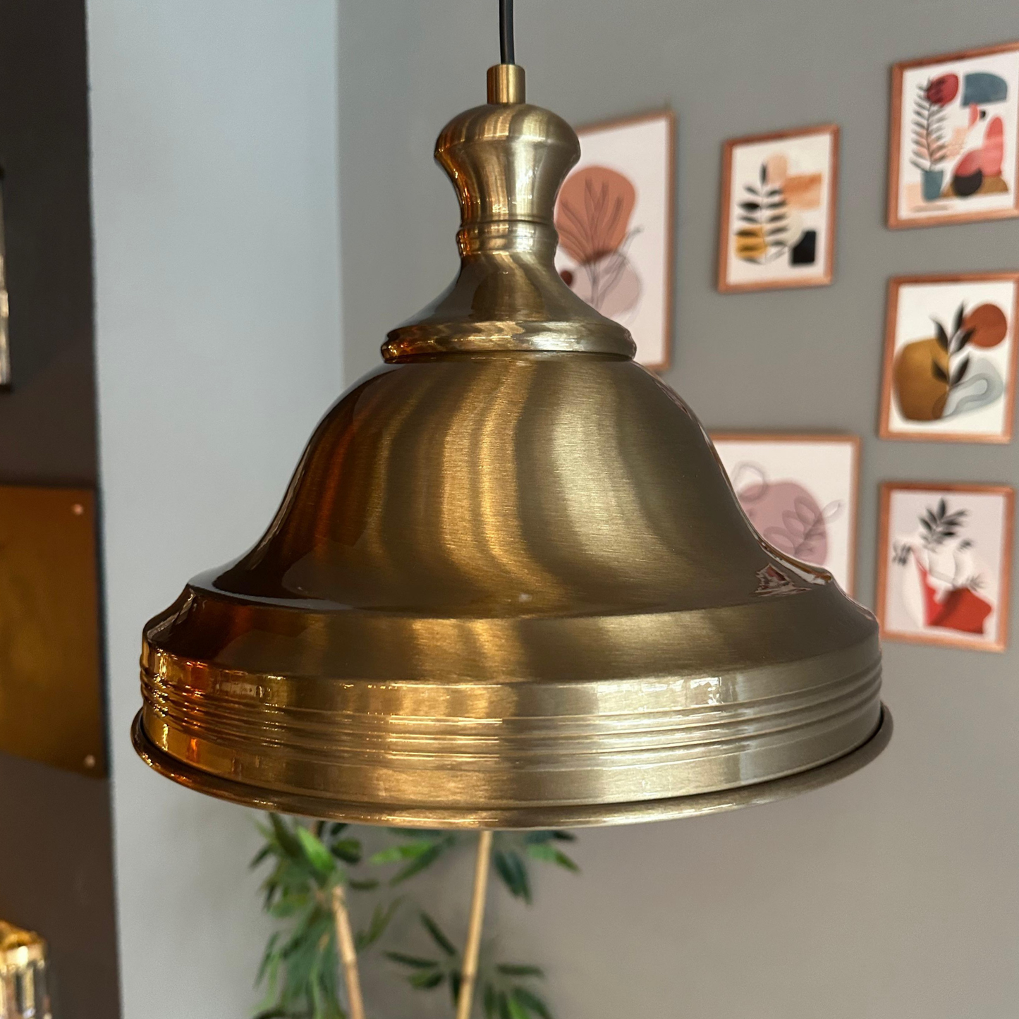 Pendelleuchte Asletl Hängelampe Industrial aus Metall Ø40 cm, Pendelleuchte Esstisch