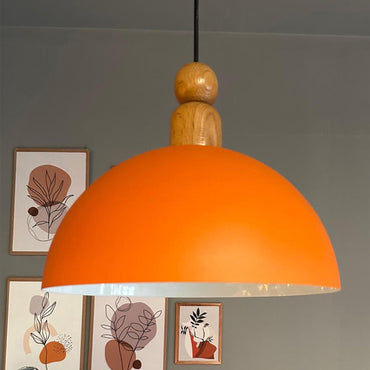 Yimpi Dickes Holz Perlen Kopf Kronleuchter