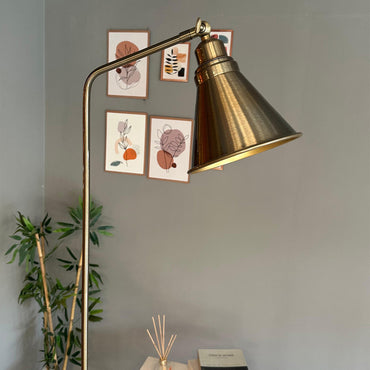 Stehlampe Tumbled Movable Head Modern Metal Living Stehleuchte