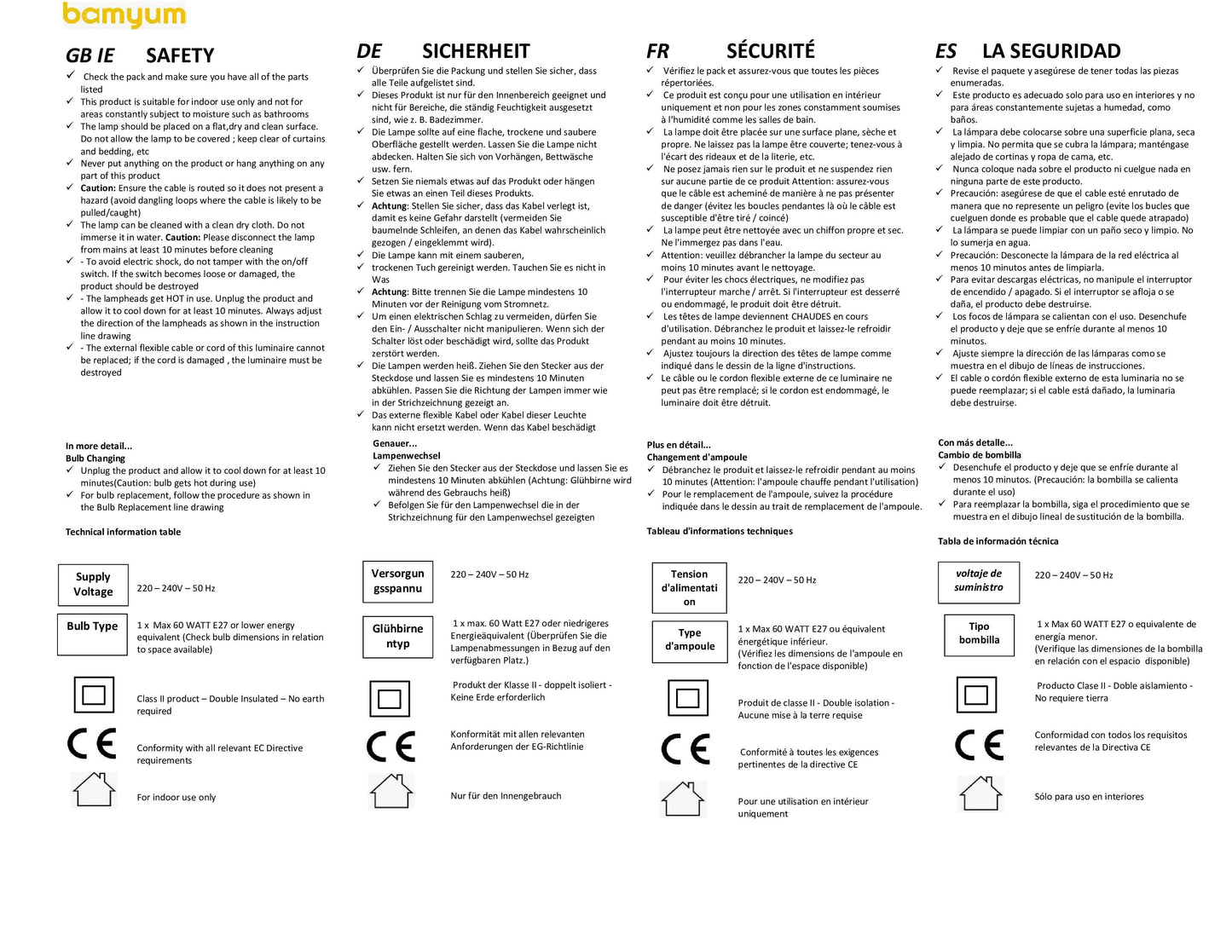 Suspension vintage en métal