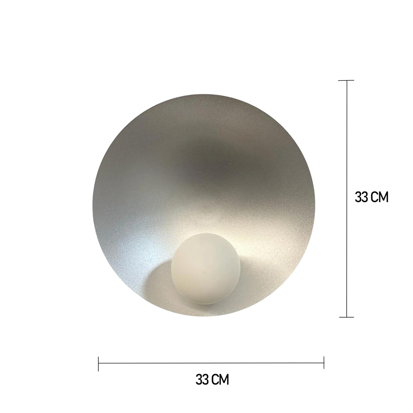 Bamyum Gorkkem Wandleuchte Innen Vintage Metall, Glas, Wandlampe