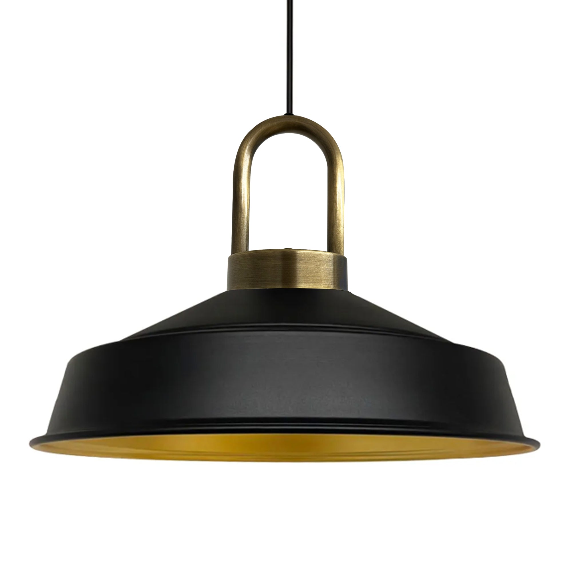 Pendelleuchte Asletl-Lock Hängelampe aus Metall Ø40 cm Lampe