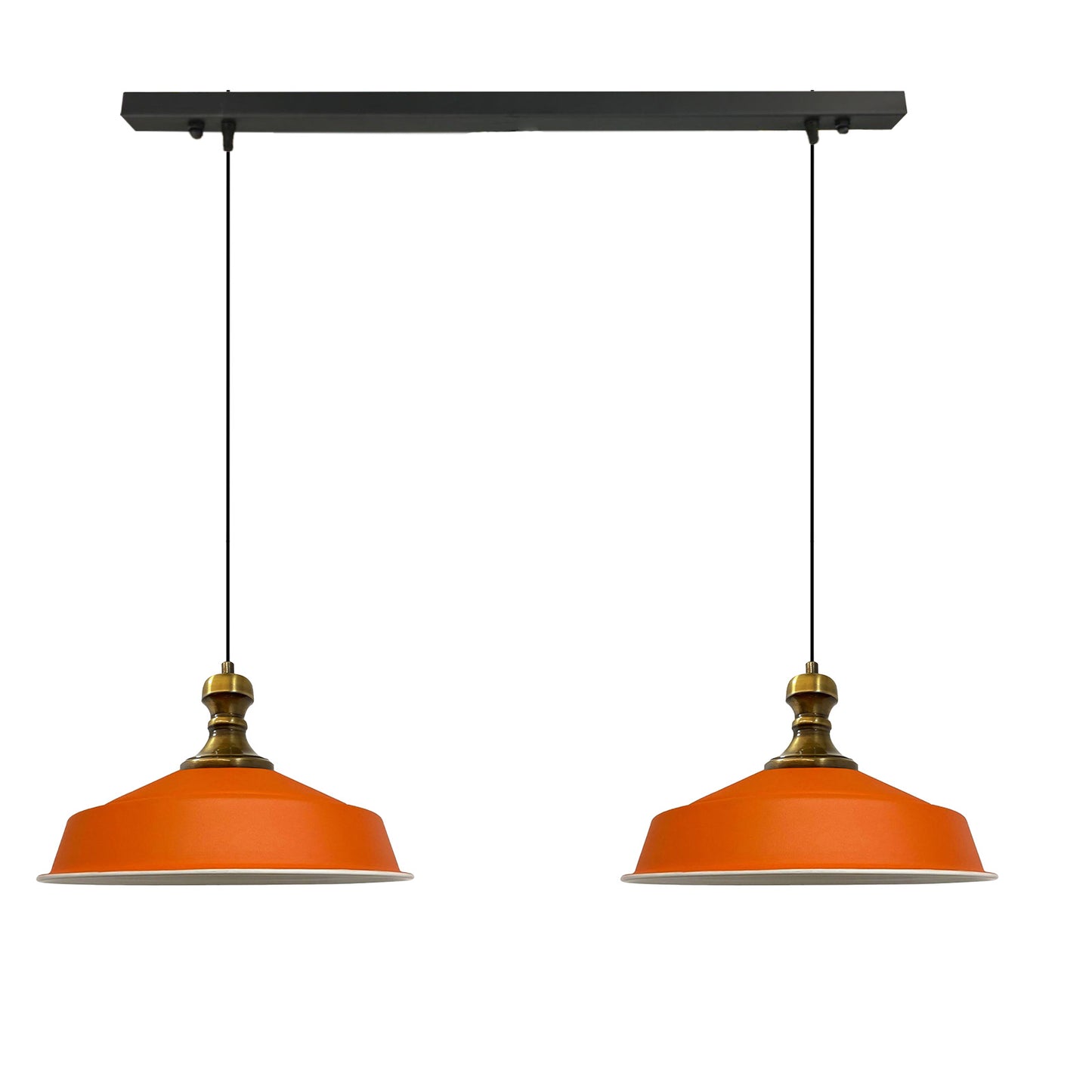 Bamyum Asletl-Knob 2 Flammig Metall 40cm, Hängelampe