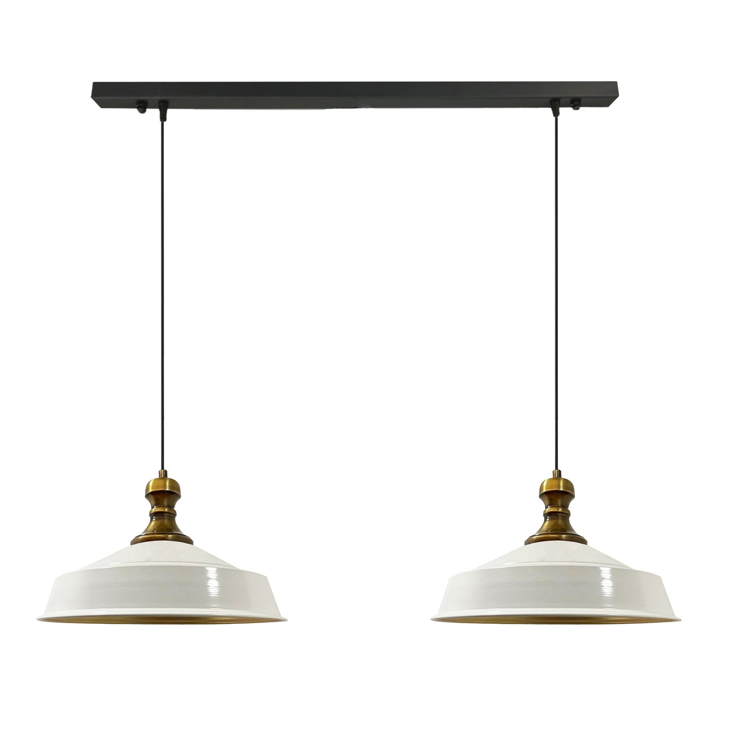 Bamyum Asletl-Knob 2 Flammig Metall 40cm, Hängelampe