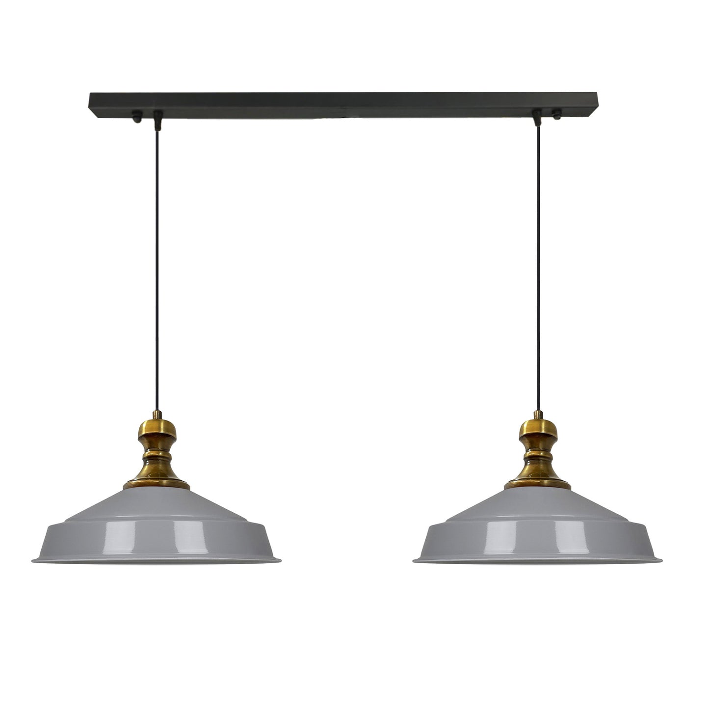 Bamyum Asletl-Knob 2 Flammig Metall 40cm, Hängelampe