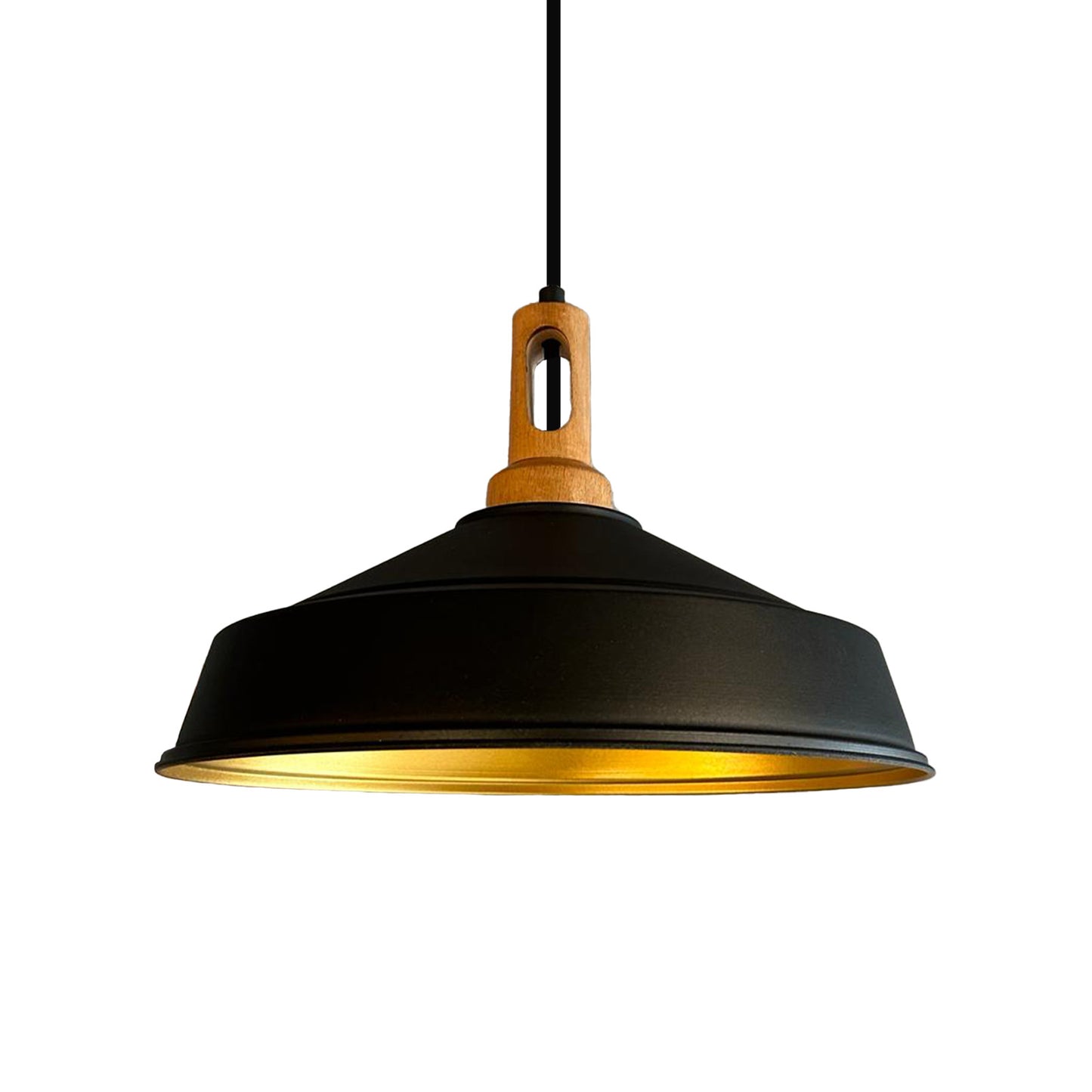 Bamyum Asletl Vintage Industrial Metall Pendelleuchte