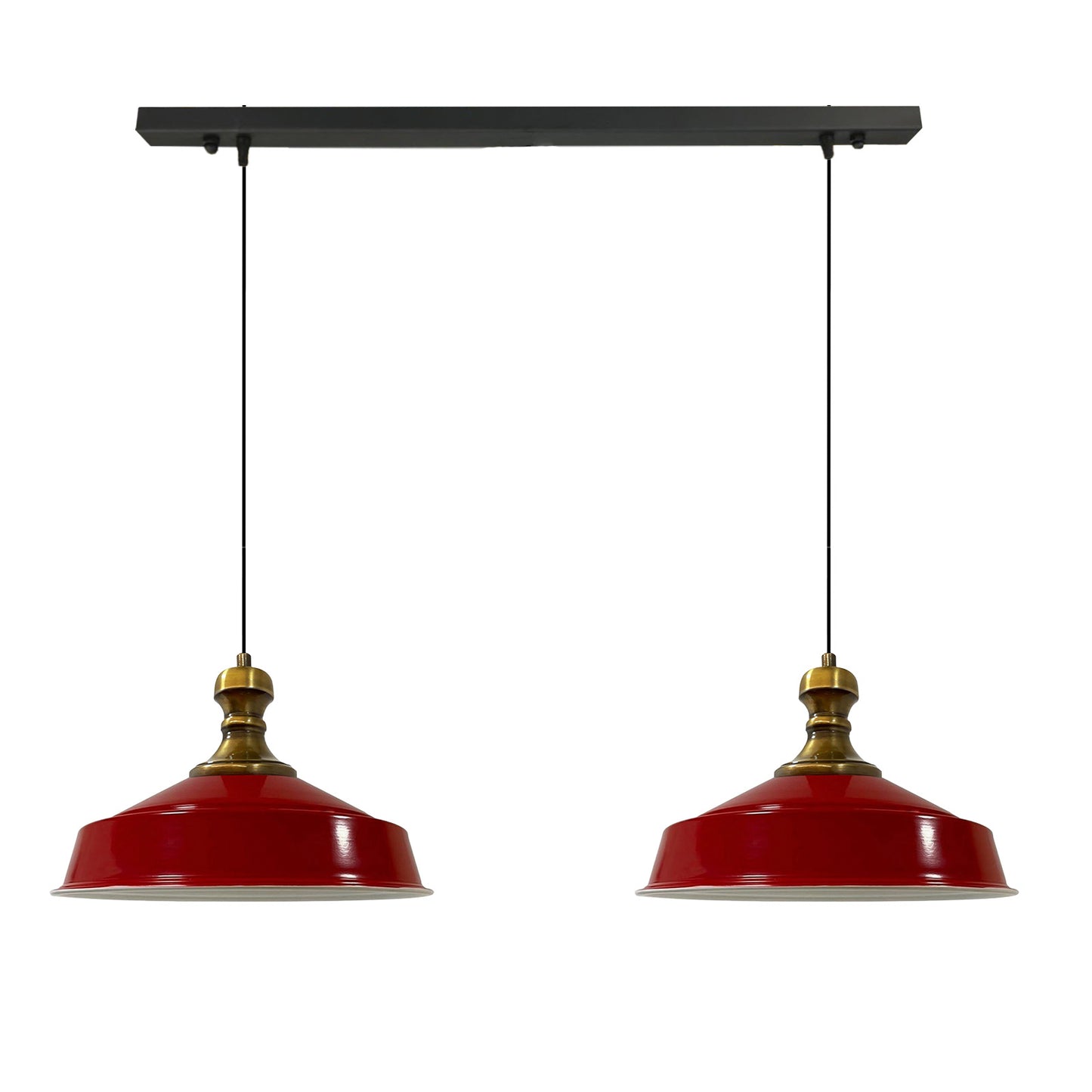 Bamyum Asletl-Knob 2 Flammig Metall 40cm, Hängelampe