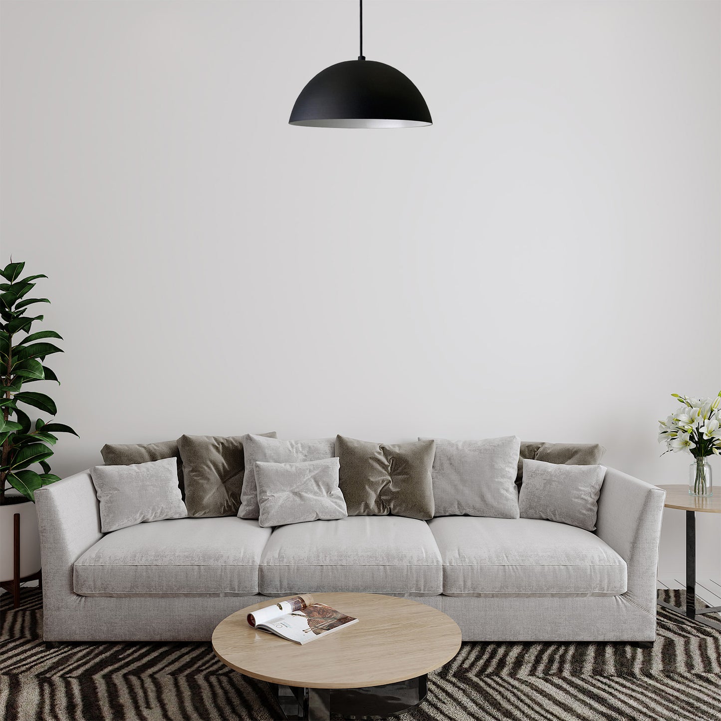 Pendelleuchte Bamyum Hängelampe Vintage Ø26 cm E27 Metall Lampe