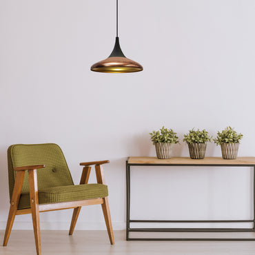 Pendelleuchte Pendelleuchte Paladin Metall Ø35cm, Modern Hängelampe