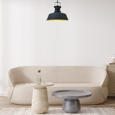 Bamyum Orema Industrial Vintage Metall Hängelampe