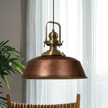 Kupfer Farbe Sport Kronleuchter getrommelt Kopf