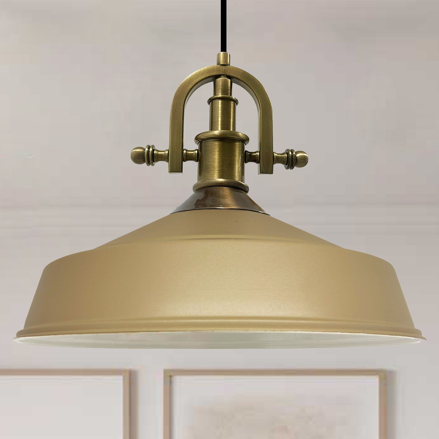 Lampe suspendue industrielle lampe pendentif lampe de table à manger