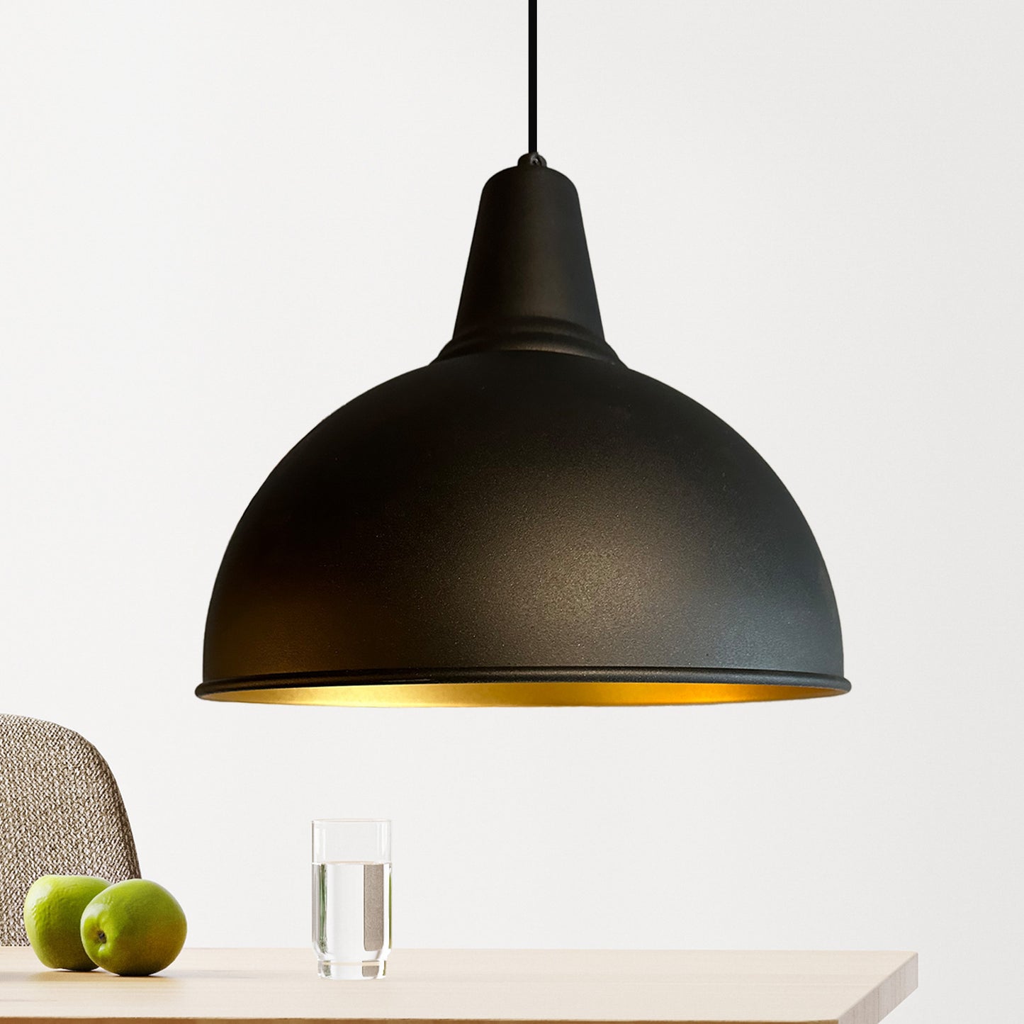 Pendelleuchte Yimpi Metall Ø30cm, Modern Hängelampe