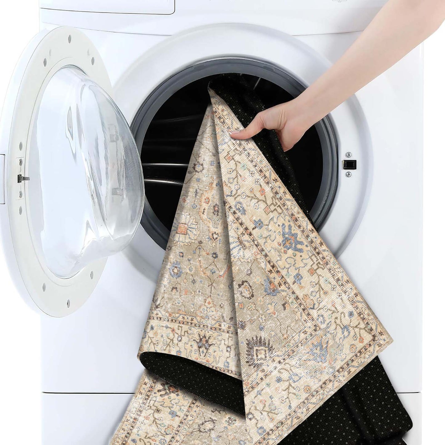 Monty Bedruckter Teppich Chenille-Druck Maschinell Hergestellt