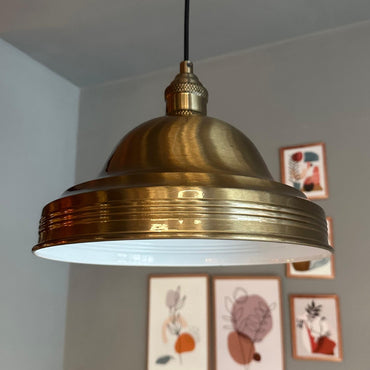 Pendelleuchte Asletl Hängelampe Industrial aus Metall Ø40 cm, Pendelleuchte Esstisch