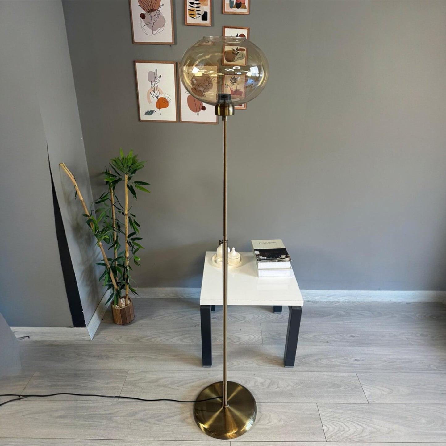 Tumbled Koriel Moving Head Moderne dekorative Metall Stehleuchte