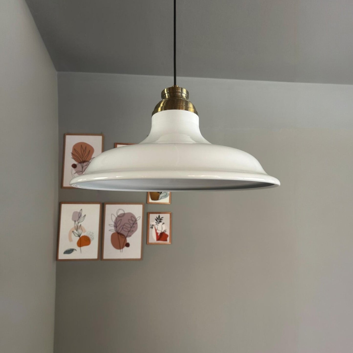 Pendelleuchte Bergo Ø40 cm, Metall Hängelampe