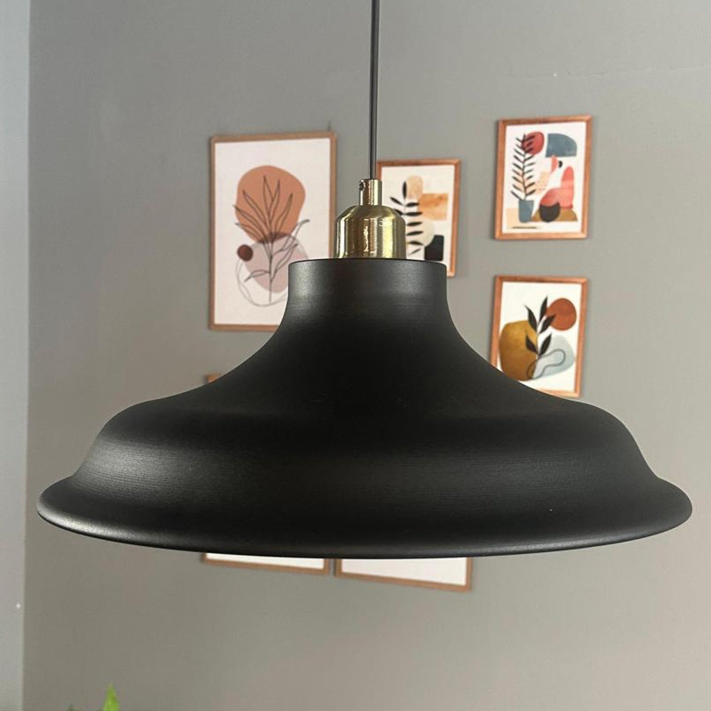 Pendelleuchte Bergo Ø40 cm, Metall Hängelampe