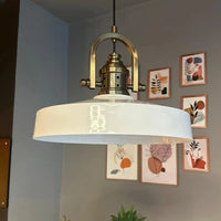 Ace-Finke Hängelampe Ø40 cm, Pendelleuchte Vintage, Industrial aus Metall E27
