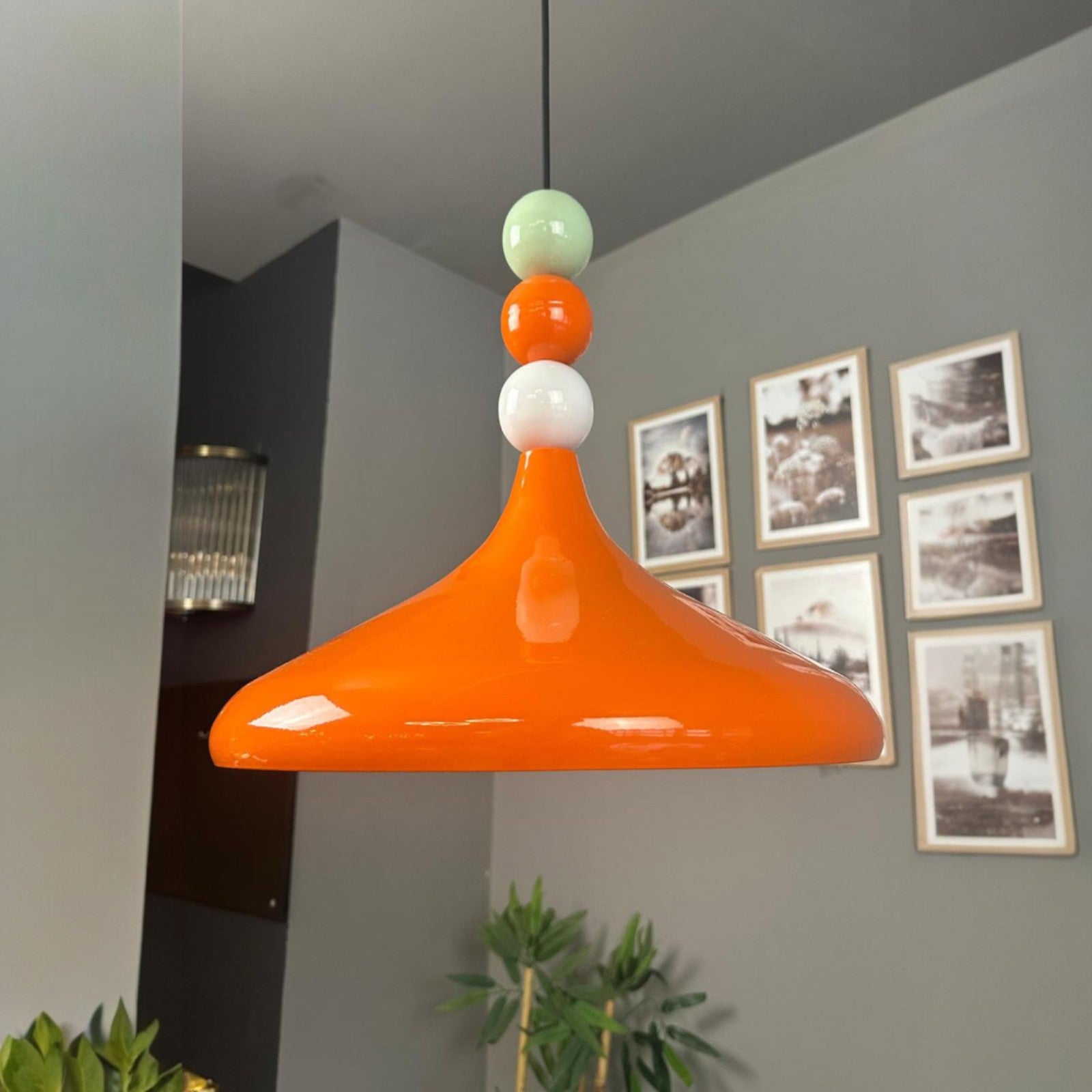 Pendelleuchte Champion Wulst Ø35 cm, Metall Hängelampe