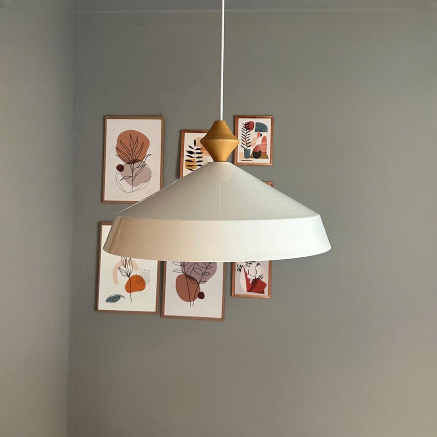 Pendelleuchte Lema Metall Ø37,5 cm, E27, Vintage Lampe