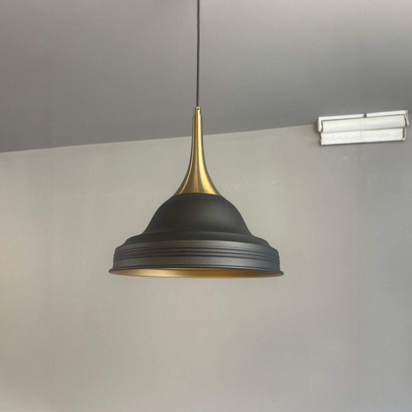 Pendelleuchte Asletl Hängelampe Industrial aus Metall Ø40 cm, Pendelleuchte Esstisch